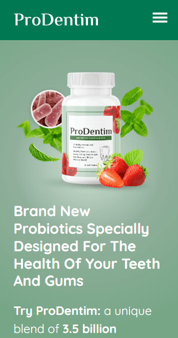 ProDentim Advanced Oral Health & Dental Probiotics Formula - Mobile Edition